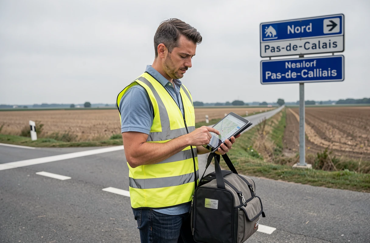 Technicien Depan'Ordi 59 en intervention transfrontalière entre le Nord et le Pas-de-Calais